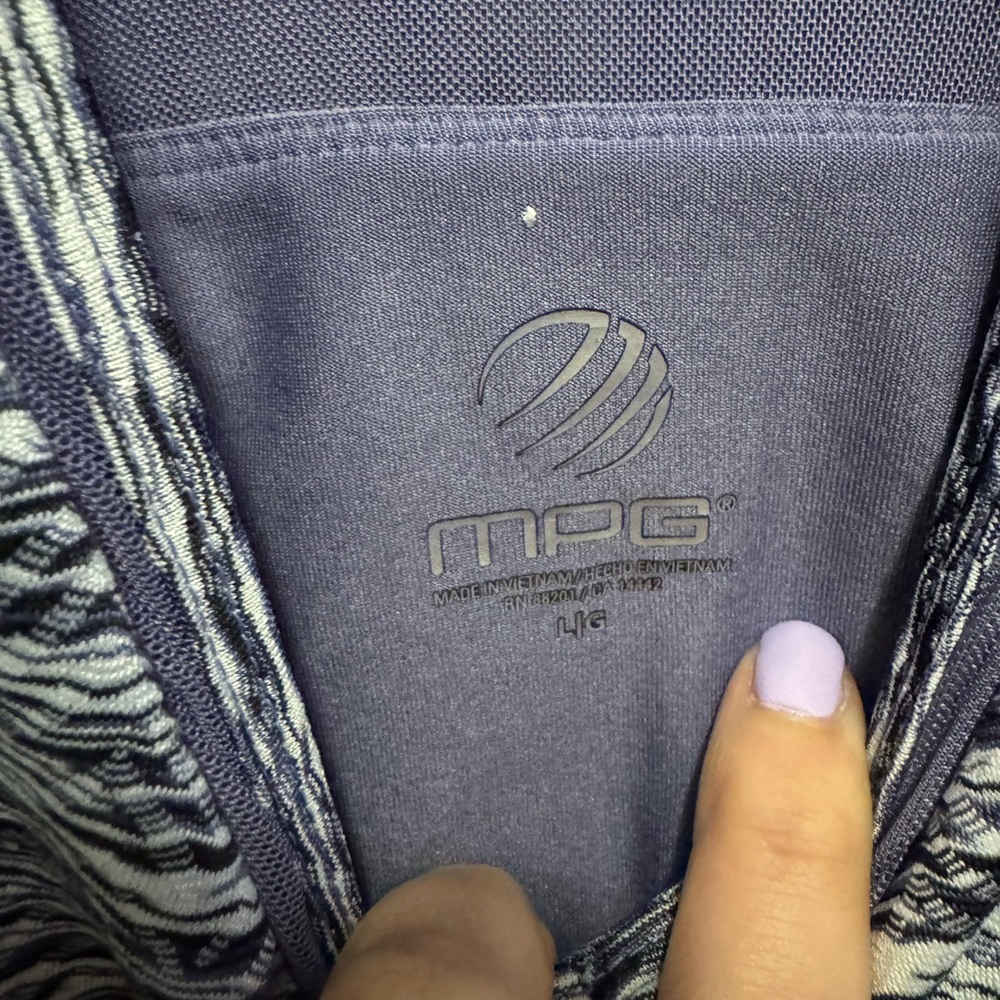 MPG Heathered Black and Gray Tank Top - Picture 2 of 8